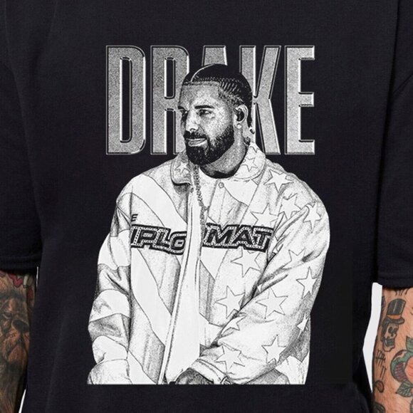Drake  21 Savage Vintage Rap Music Tour T-Shirt 81 - Picture 2 of 5